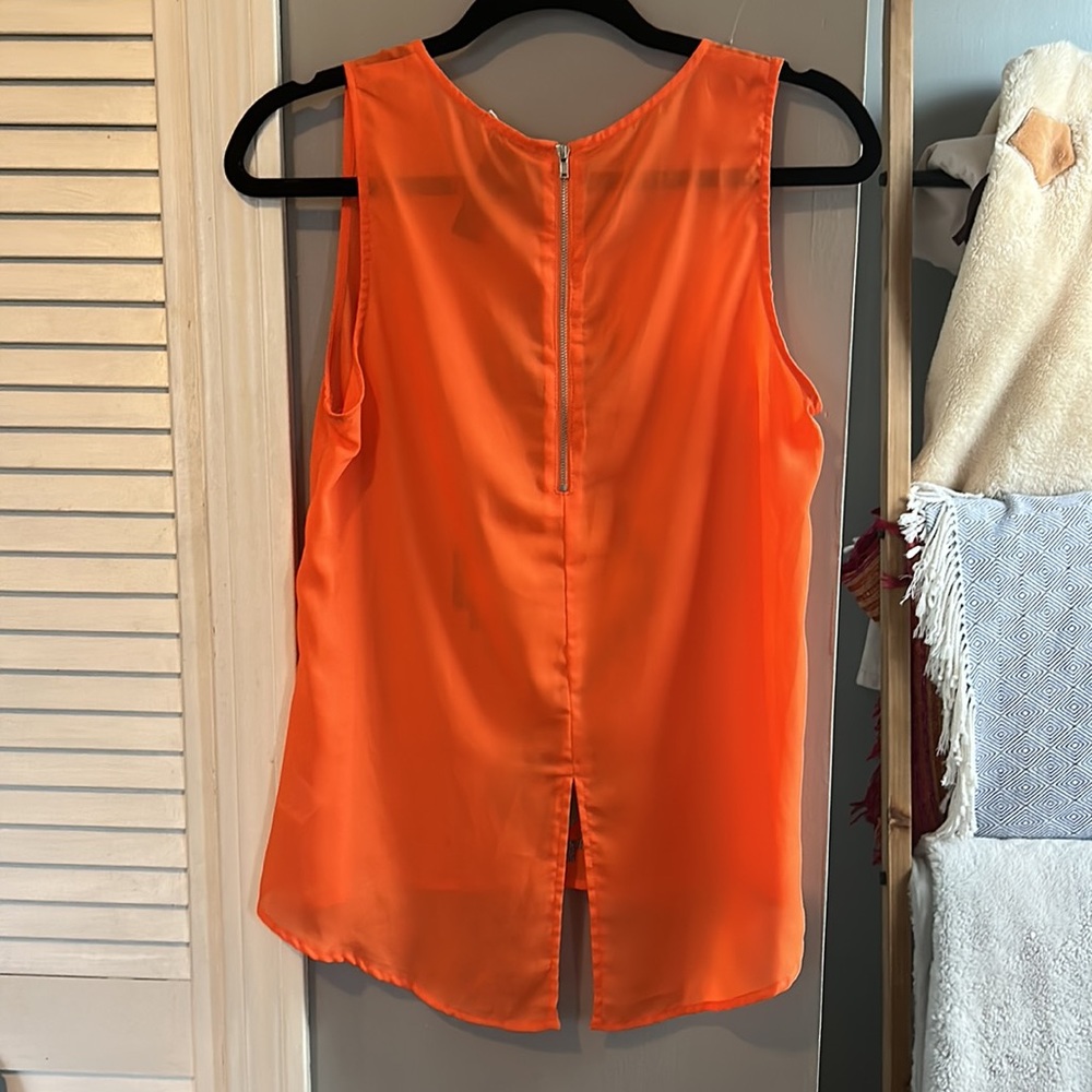 Organge Patterned Lightweight Tank - image 3